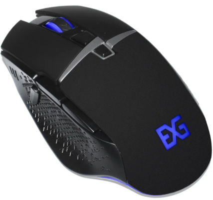 Exegate EX289489RUS Мышь ExeGate Gaming Standard Laser GML-13 (USB, лазерная, 1000/1200/3000/4000 dpi, 8 кнопок и колесо прокрутки, длина кабеля 1,5м, черная, Color box)
