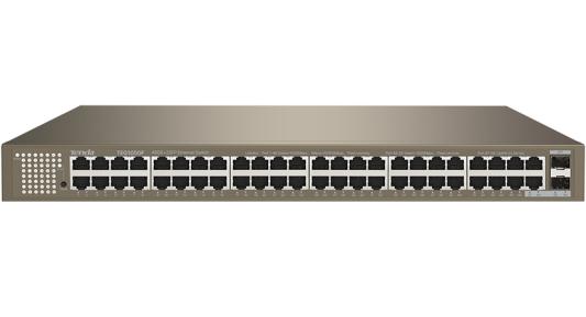 Коммутатор 48PORT 1000M 2SFP TEG1050F TENDA