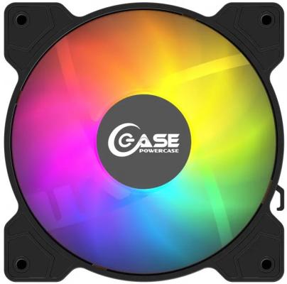 Вентилятор для корпуса Powercase (M2) ARGB 120x120x25mm (PWM, 100шт./кор, 4pin +ARGB Sync, 800-1500±10% об/мин) Bulk
