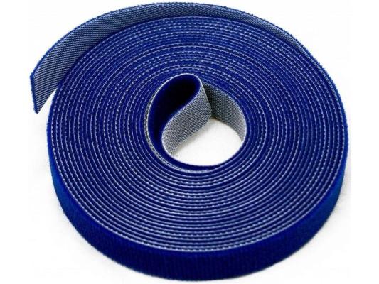 Hyperline WASNR-5x25-BL Лента (липучка) в рулоне, ширина 25 мм, длина 5 м, синяя