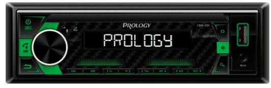 Автомагнитола Prology CMX-235 1DIN 4x55Вт