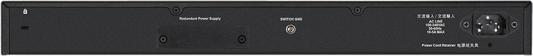 DGS-3130-30PS/B1A Управляемый L3 стекируемый коммутатор с 48 портами 10/100/1000Base-T, 2 портами 10GBase-T и 4 портами 10GBase-X SFP+ (48 портов PoE 802.3af/at, PoE-бюджет 370 Вт; 740 Вт с DPS-700) (435294)