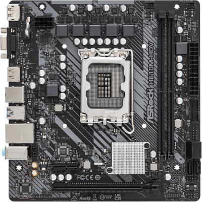 Материнская плата ASRock H610M-HDV Socket 1700 H610 2xDDR4 1xPCI-E 16x 1xPCI-E 1x 4xSATA III mATX Retail