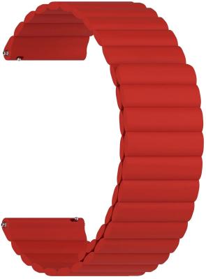 Универсальный силиконовый ремешок для часов 20 mm LYAMBDA ACRUX DSJ-32-20-RD Red
