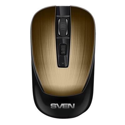 Беспроводная мышь Sven RX-380W античная бронза (2,4 GHz, 3+1кл. 800-1600DPI, блист.)