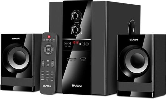 Колонки Sven MS-1821 2.1 черный 44Вт