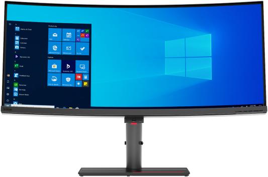 Монитор Lenovo 39.7" ThinkVision P40w-20 черный IPS 4ms 21:9 HDMI HAS Pivot 300cd 178гр/178гр 5120x2160 DisplayPort USB 14.6кг