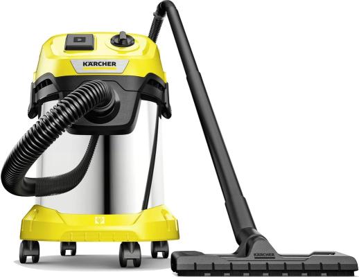 Строительный пылесос Karcher WD 3 P S V-17/4/20,  желтый [1.628-190.0]