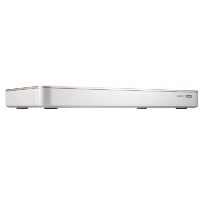 SMB QNAP HS-453DX-8G 4-Bay NAS (2x 2.5"/3.5" SATA HDD/SSD) + 2 x M.2 2280 SATA 6Gb/s slots), Intel Celeron J4105 quad-core 1.5 GHz (up to 2.5 GHz), max 8GB DDR4 (2 x 4GB), 1x GbE LAN, 1x 10GbE