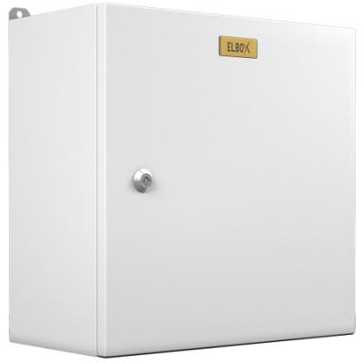 Elbox Электротех. распред. шкаф IP66 навесной (В400*Ш300*Г210) EMW c одной дверью (EMW-400.300.210-1-IP66)