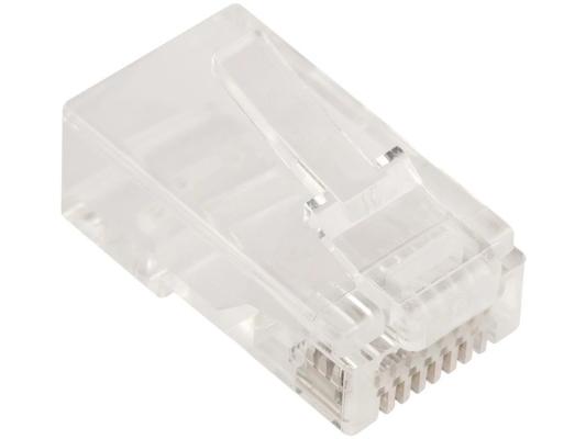 Коннектор RJ45 тип EZ, 8P8C, UTP, Cat.5e, универсальный, покрытие 50 микрон,100 шт.