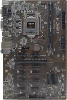 Материнская плата Afox AFB250-BTC12EX Socket 1151 B250 2xDDR4 1xPCI-E 16x 11xPCI-E 1x 4xSATA III ATX Retail