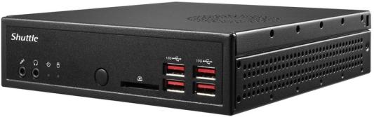 Неттоп Shuttle DH32U Intel Pentium 7505 (2C/4T) UHD Graphics 8Gb DDR4 SSD256Gb GbitEth Free DOS черный