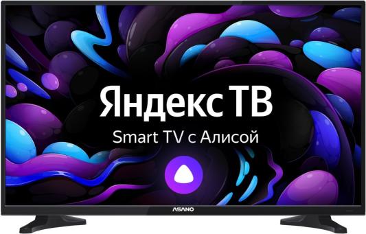 Телевизор LED 32" Asano 32LH8010T черный 1366x768 60 Гц Smart TV Wi-Fi 2 х HDMI 2 х USB RJ-45 Bluetooth CI+