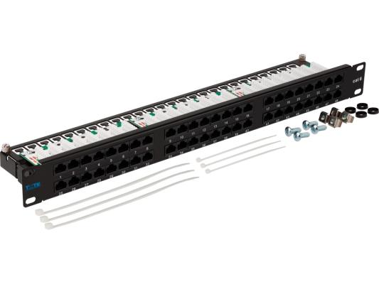 Патч-панель Lanmaster TWT-PP48/1U-U6 19" 1U 48xRJ45 кат.6 UTP