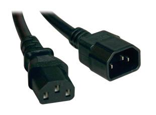 Кабель питания системный блок-монитор ITK PC-C13C14-5M (C13-C14, 3х1.5мм?, 250В, 10A, черный, 5м)