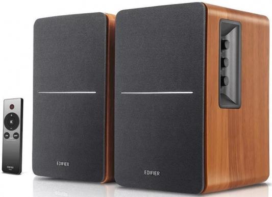 Колонки Edifier R1280TS, 2.0, черный/дерево, 2x21 Вт