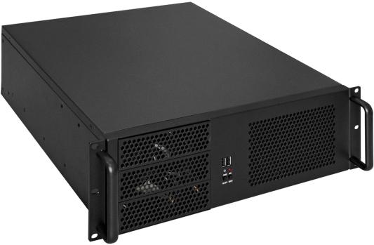 Exegate EX264945RUS Серверный корпус Exegate Pro 3U390-08 <RM 19",  высота 3U, глубина 390, БП 700ADS , USB>