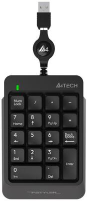 Клавиатура проводная A4TECH Fstyler FK13 USB серый