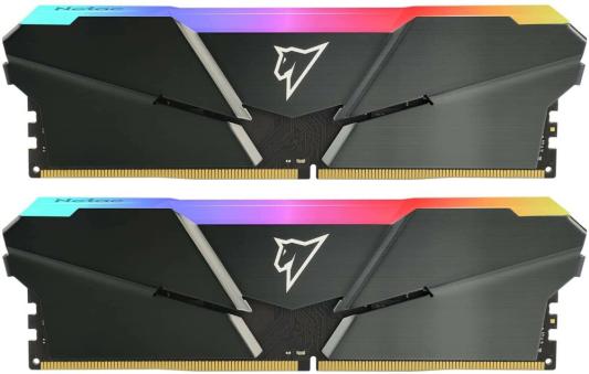 Оперативная память для компьютера 16Gb (2x8Gb) PC4-25600 3200MHz DDR4 DIMM Unbuffered CL16 Netac Shadow NTSRD4P32DP-16E