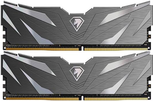 Оперативная память для компьютера 32Gb (2x16Gb) PC4-25600 3200MHz DDR4 DIMM Unbuffered CL16 Netac Shadow II NTSWD4P32DP-32K