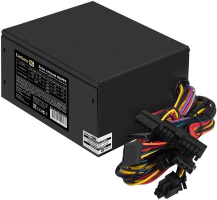 Блок питания ATX 400 Вт ExeGate 400PPX (ATX, APFC, КПД 80% (80 PLUS), 14cm fan, 24pin, 4+4pin, 2xPCI-E, 4xSATA, 3xIDE, RTL, black)