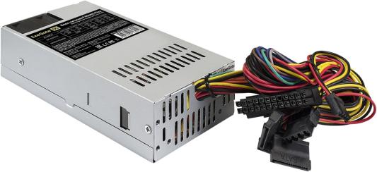 Блок питания ITX 450 Вт ExeGate F450AS (Flex ATX, for ITX case, APFC, КПД 80% (80 PLUS), 4cm fan, 24pin, 4+4pin, 3xSATA, 2xIDE)