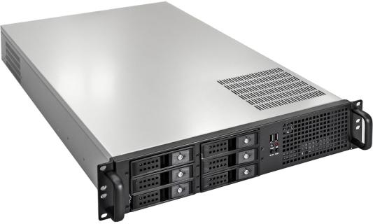 Серверный корпус ExeGate Pro 2U660-HS06 <RM 19", высота 2U, глубина 660, без БП, 6xHotSwap, USB>