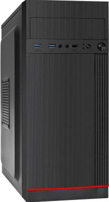 Корпус Miditower ExeGate AA-442U2-AA350 (ATX, AA350 8 см, 1*USB+2*USB3.0, аудио, черный)