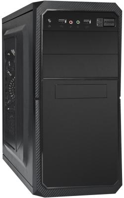 Корпус mATX 450Вт ExeGate BA-202-AA450 (mATX, БП AA450 с вент. 8см, 2*USB, аудио, черный)