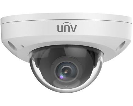 Uniview IPC312SB-ADF28K-I0-RU Видеокамера IP купольная антивандальная {1/2.8" 2 Мп КМОП @ 30 к/с, ИК-подсветка до 30м., LightHunter 0.001 Лк @F1.6, объектив 2.8 мм, WDR, 2D/3D DNR, Ultra 265, H.265}
