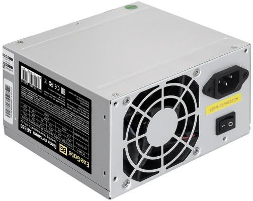 Блок питания ATX 350Вт Exegate AB350 (20+4pin) PPFC 80mm fan 3xSATA 2xIDE [EX219182RUS-PC]