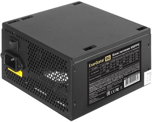 Блок питания ATX 450 Вт Exegate 450PPE
