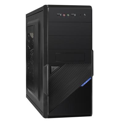 Корпус Minitower ExeGate BA-201-AA450 (mATX, БП AA450 с вент. 8см, 2*USB, аудио, черный)