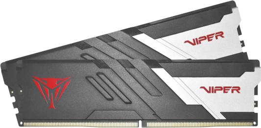 Оперативная память для компьютера 16Gb (2x8Gb) PC5-44800 5600MHz DDR5 DIMM Unbuffered CL40 Patriot Viper Venom PVV516G560C40K