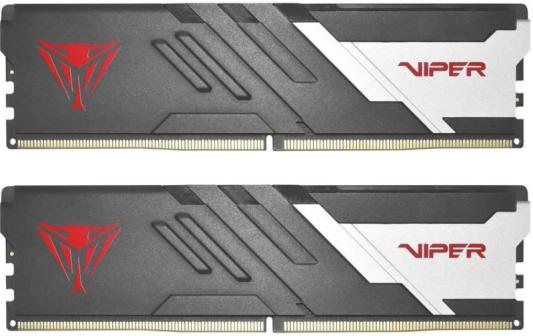 Оперативная память для компьютера 32Gb (2x16Gb) PC5-49600 6200MHz DDR5 DIMM Unbuffered CL40 Patriot Viper Venom PVV532G620C40K