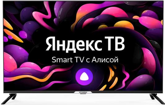 Телевизор LED 50" Hyundai H-LED50BU7003 черный 3840x2160 60 Гц Smart TV Wi-Fi 3 х HDMI 2 х USB RJ-45 Bluetooth