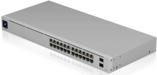 UniFi Switch 24 PoE [USW-24-POE] Ubiquiti PoE-коммутатор в стойку, 24х 1G RJ45, 2х SFP, раздача 95 Вт (028554) {2}
