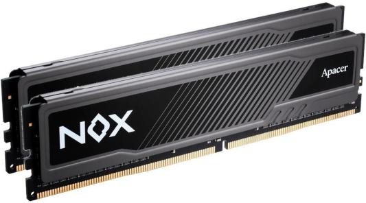 Оперативная память для компьютера 16Gb (2x8Gb) PC4-25600 3200MHz DDR4 DIMM CL16 Apacer NOX AH4U16G32C28YMBAA-2