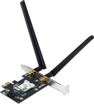 Сетевой адаптер ASUS  PCE-AX1800 Wi-Fi + Bluetoot PCI Express