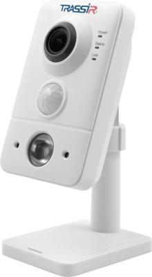 Камера IP Trassir TR-D7121IR1 v6 CMOS 1/2.7" 2.8 мм 1920 x 1080 H.264 H.264+ H.265+ RJ-45 PoE белый