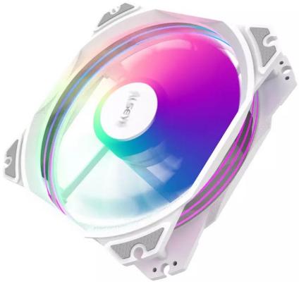 Вентилятор для корпуса ALSEYE M120-PWA FAN 120mm, 800~1700rpm, 31~66CFM, 19.4~33.8dBA, AURA RGB, PWM + 3pin Aura, RTL{100} (874357)
