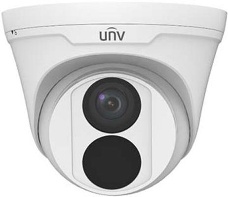Uniview Видеокамера IP купольная, 1/3" 4 Мп КМОП @ 30 к/с, ИК-подсветка до 30м., 0.01 Лк @F2.0, объектив 4.0 мм, DWDR, 2D/3D DNR, Ultra 265, H.265, H.264, MJPEG, 2 потока, детекция движения, детекция