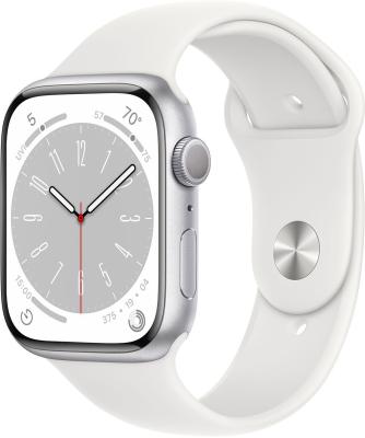 Смарт-часы Apple Watch 8 GPS Starlight Aluminum Case with Solo Loop 45mm M/L MP6Q3LL/A