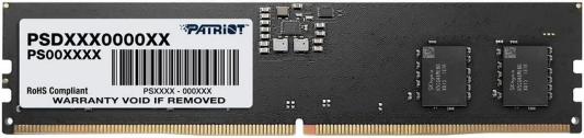 Оперативная память для ноутбука 16Gb (1x16Gb) PC5-44800 5600MHz DDR5 SO-DIMM Unbuffered CL46 Patriot PSD516G560081S