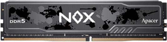Оперативная память для компьютера 16Gb (1x16Gb) PC5-44800 5600MHz DDR5 DIMM CL40 Apacer AH5U16G56C522MBAA-1 AH5U16G56C522MBAA-1