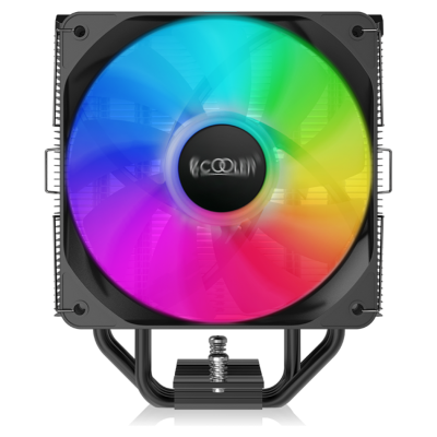 Кулер для процессора PCCooler PALADIN EX300S (125W, 4-pin PWM, 157mm, Al/Cu, 3x6mm, FRGB, 1x120mm, 73.6CFM, 28.6dBA, 1800RPM, S: 1851/1700/1200/115X, AM5/AM4, black)