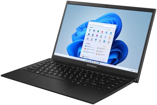 Ноутбук Irbis 14NBC0001 14" 1920x1080 Intel Core i3-1115G4 SSD 512 Gb 8Gb Bluetooth 5.0 Intel UHD Graphics черный Windows 11 Professional 14NBC0001