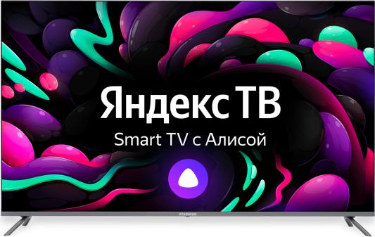Телевизор LED 58" StarWind SW-LED58UG401 стальной 3840x2160 60 Гц Smart TV Wi-Fi 3 х HDMI 2 х USB RJ-45
