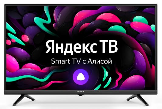 Телевизор LED 32" Digma DM-LED32SBB35 черный 1920x1080 60 Гц Smart TV Wi-Fi USB 2 х HDMI RJ-45 Bluetooth